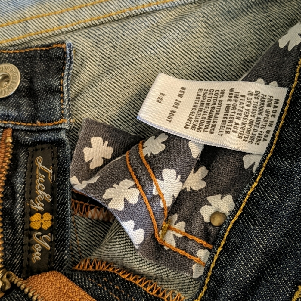 Lucky Brand Zoe Boot Jeans Size 6 - Picture 11 of 11